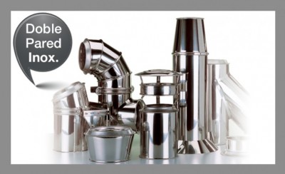 tubo de doble pared de chimenea