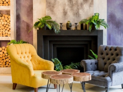 Cómo decorar una chimenea